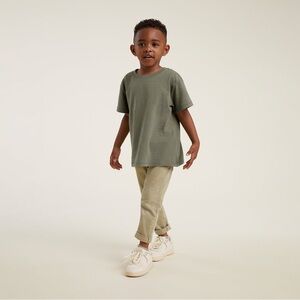 Tones For Kids Olive Green T-Shirt